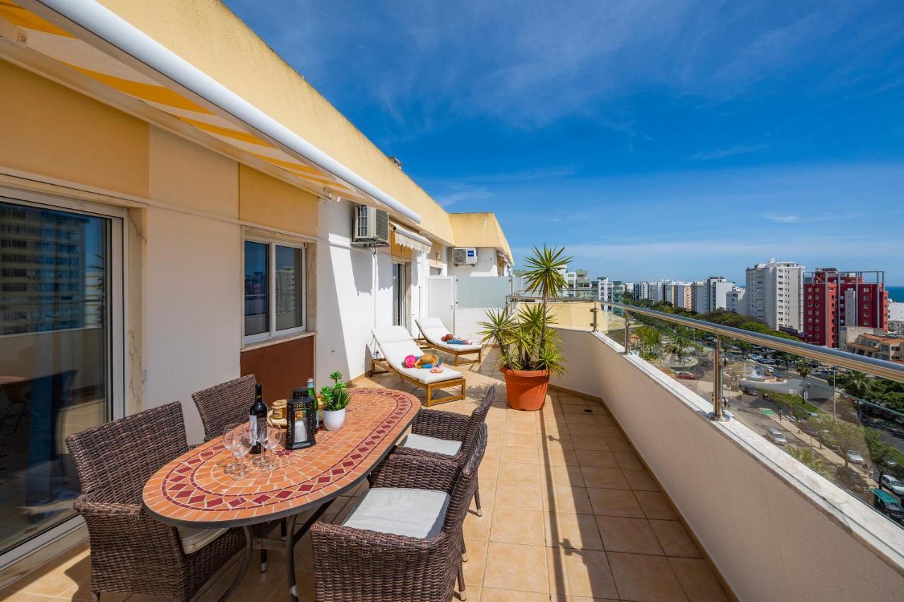 Seaview Penthouse In Algarve With Spacious Terrace Картейра Экстерьер фото